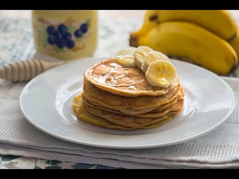 Receta platano huevo y avena