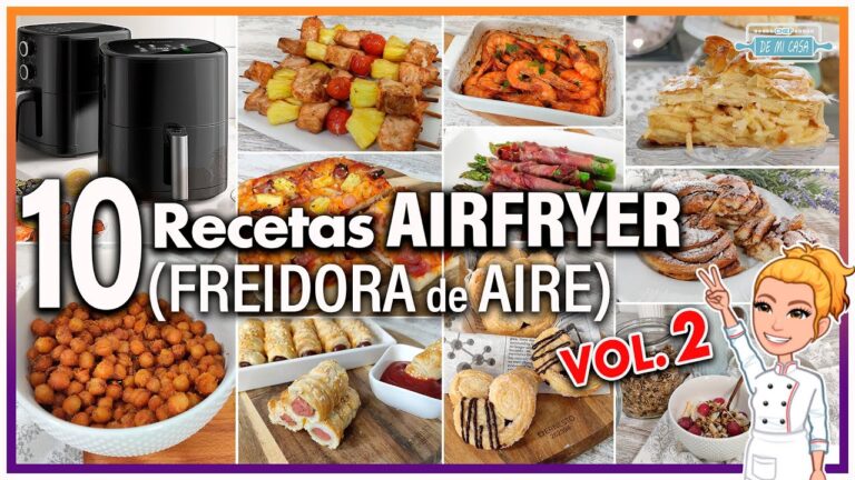 Recetas de airfryer en español