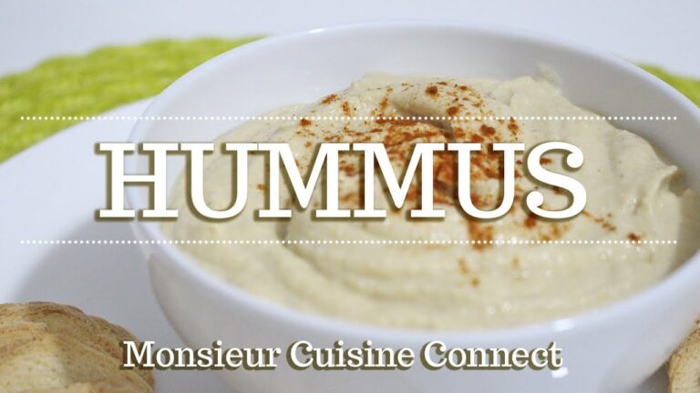 Receta hummus monsieur cuisine