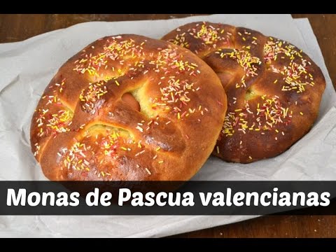 Receta monas de pascua comunidad valenciana