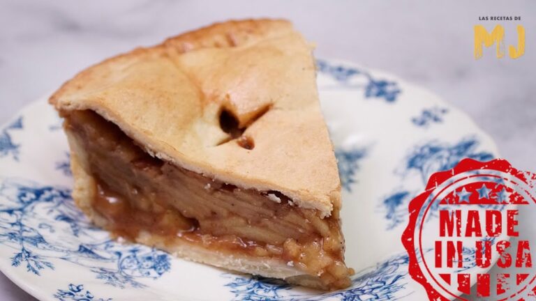 Receta american apple pie