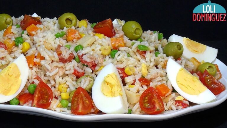 Recetas de ensaladas de arroz