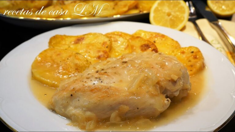 Pollo al limón receta española