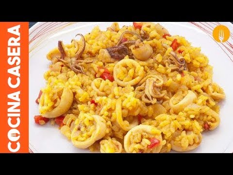 Recetas calamares con arroz
