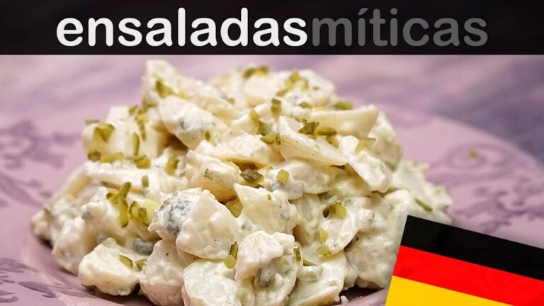 Como hacer kartoffelsalat receta alemana