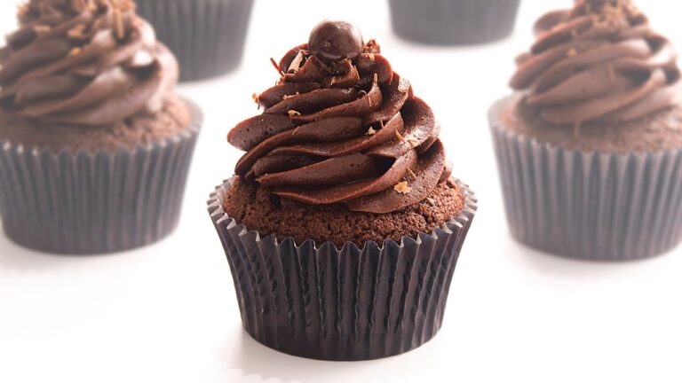 Cupcakes de chocolate receta