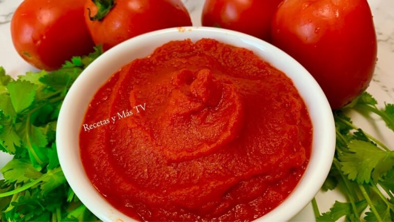 Recetas pasta de tomate